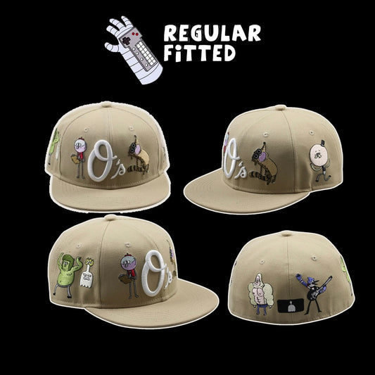 Regular Show Orioles Fitted